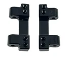 Dhawk Aluminum Rear Arm Mounts Black For Team Associated RC10 6360 DR-920036BL