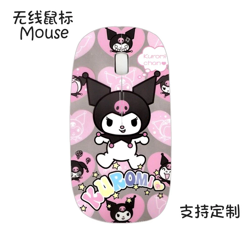 Cute Kuromi Wireless Gaming Mouse KUROMI USB Receiver Optical For PC Laptop Gift - Image 4 of 4