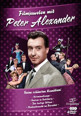 Filmjuwelen mit Peter Alexander (u.a. Kriminaltango, Die lustige Witwe) [4 DVDs]