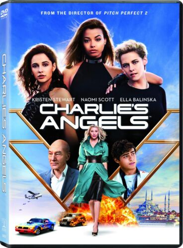 Charlie's Angels (DVD) Kristen Stewart Naomi Scott Ella Balinska Elizabeth Banks - Picture 1 of 1