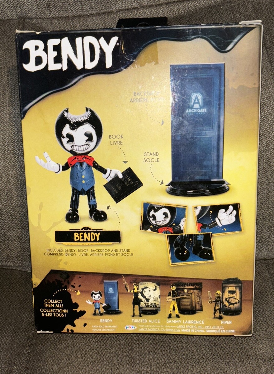 Bendy And The Ink Machine Miniatura 'Real World' Wave 2 | Action Figure 12.7 Cm Con Articolazioni E Accessorio | Regalo Per Fan - 2