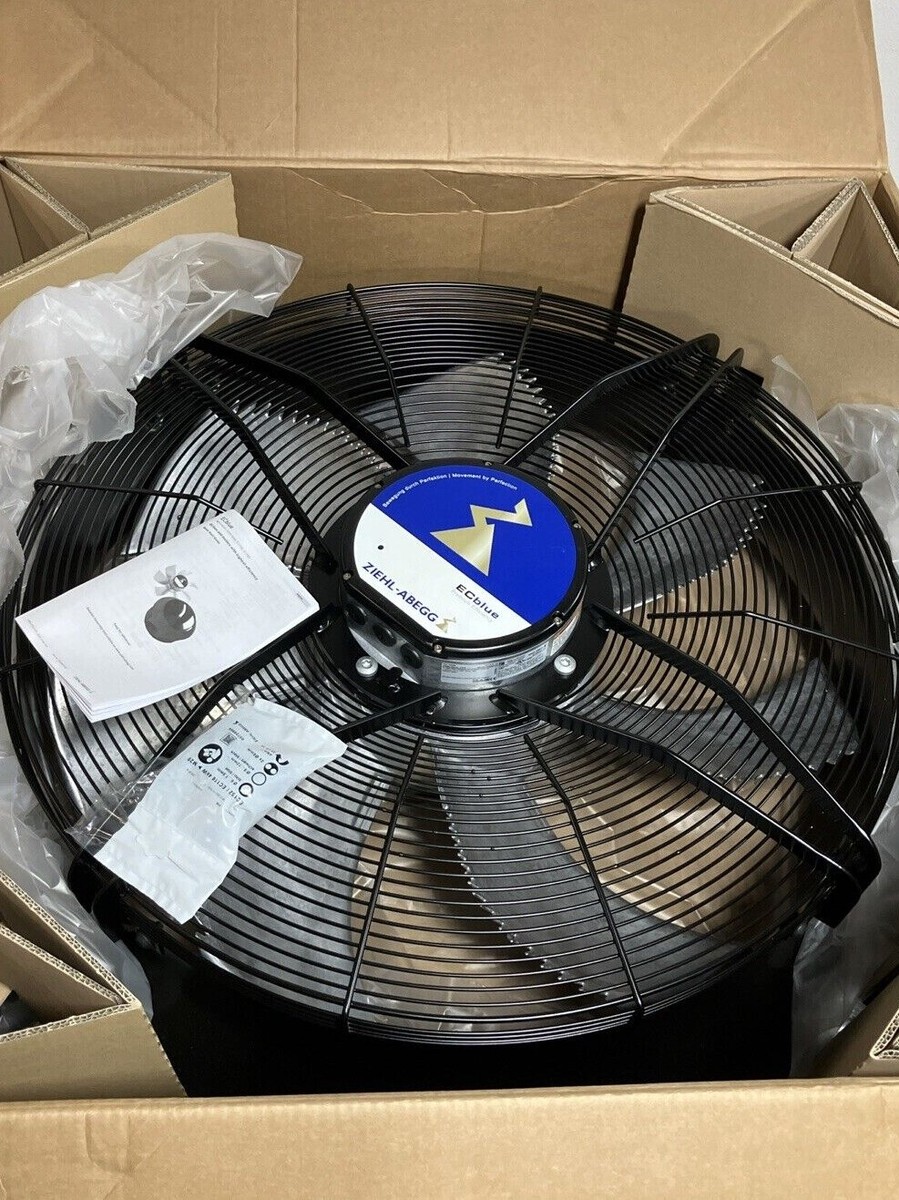 New ZIEHL-ABEGG Fan ZN080-ZIQ.GG.V7P3 Expedited Shipping DHL FEDEX