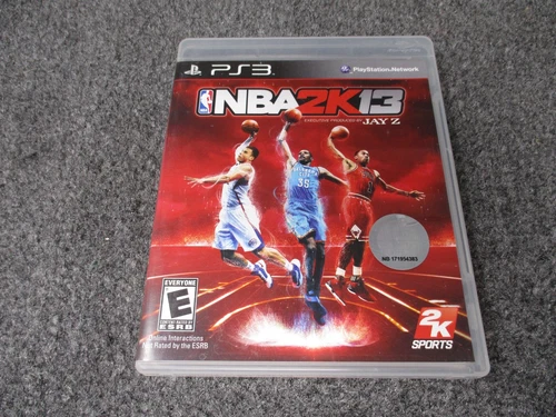 NBA 2K13 (Sony PlayStation 3, 2012) PS3 Tested Complete w/Case & Manual