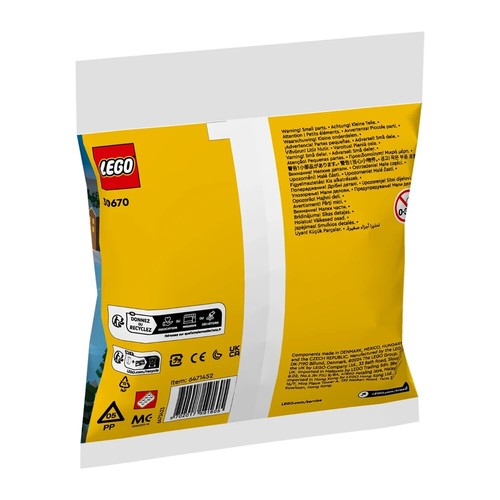 LEGO CREATOR: Santa's Sleigh Ride 30670 POLYBAG Christmas NEW & SEALED - Picture 3 of 3