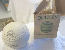 1 ad Dudley New NOS PS-9R cork,rubber Center Baseball in box Park Special VTG