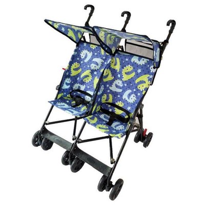 blue umbrella stroller