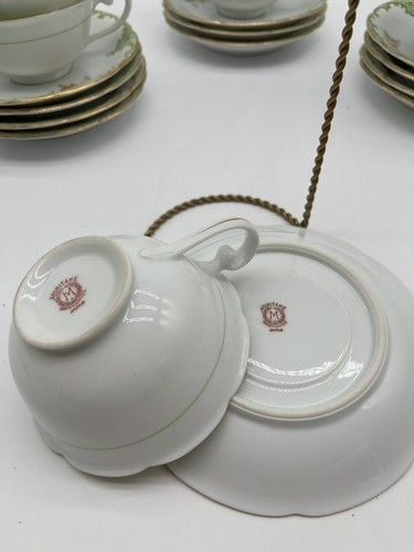 Noritake tazza da tè cinese dipinta a mano set di 11 - Foto 5 di 6
