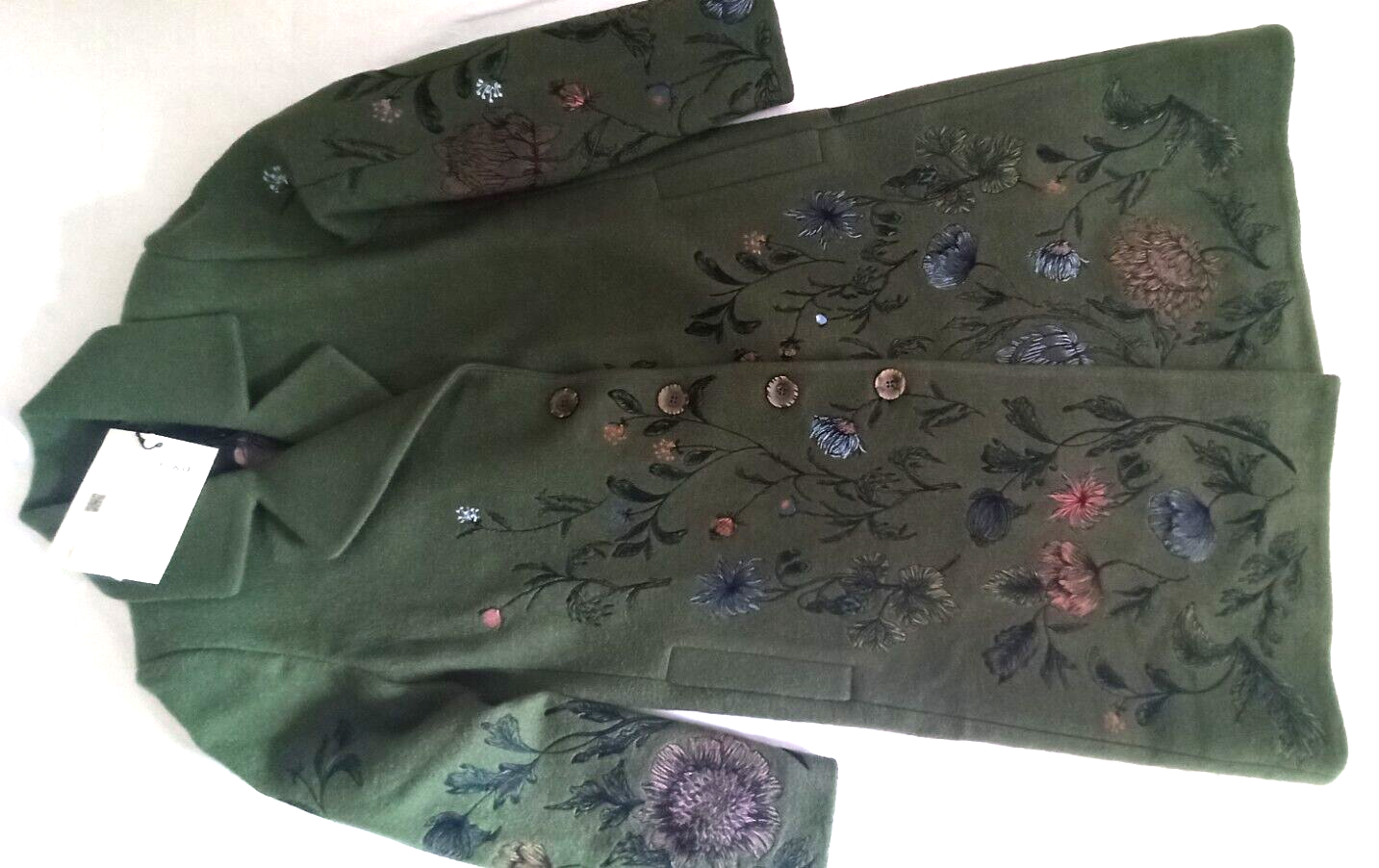 Ivko Mantel Gr. 40 Wolle 222501 Farbe Amazonas Boiled Wool Coat With