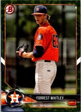 2018 Bowman Prospects Camo (retail) BP147 Forrest Whitley - Houston Astros