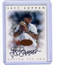 Jeff Suppan 1996 Donruss Leaf Signature Series Bronze On Card Autograph Auto