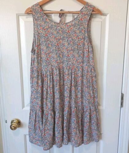 NWT! AMERICAN EAGLE Women's Floral Casual Peasant County Everyday Summer Dress M