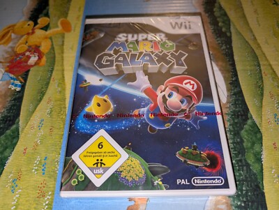 Super Mario Galaxy Red Stripe Neu OVP ungeöffnet (Nintendo Wii, 2007)