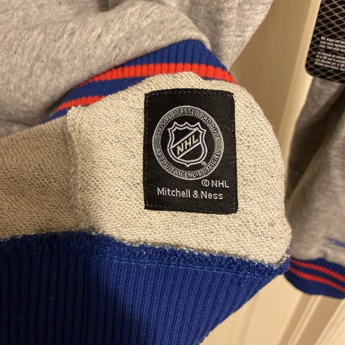 Mitchell & Ness Mens Heather Gray Washington Capitals Classic French Terry Sz XL - Picture 7 of 16