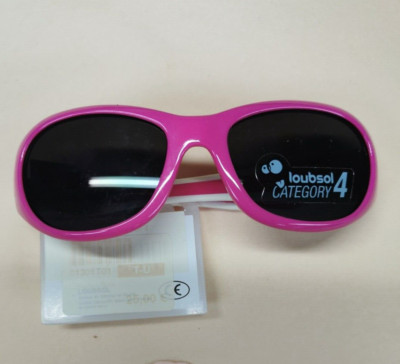 LOUBSOL judo fushia sonnenbrille weiß 