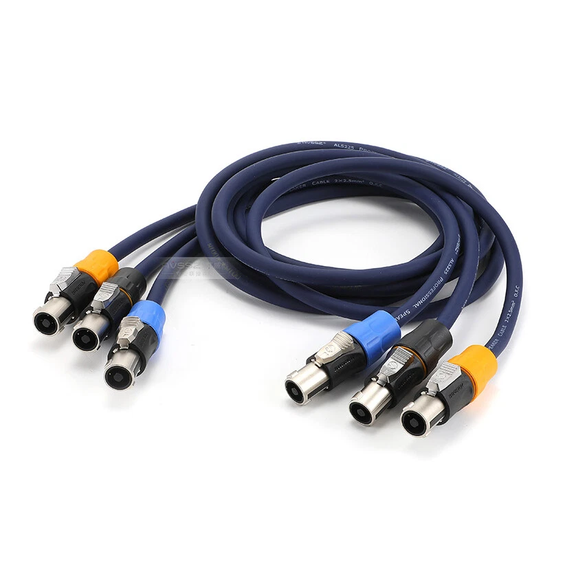 Speakon Connector NL4FX 4 Pole Female Speakon Coloured Boots. Speaker/Amp Plug - Image 3 of 4