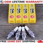 4Pcs NGK Spark Plugs V-power ZFR5F11 2262 For Acura Chrysler Dodge Honda Mazda