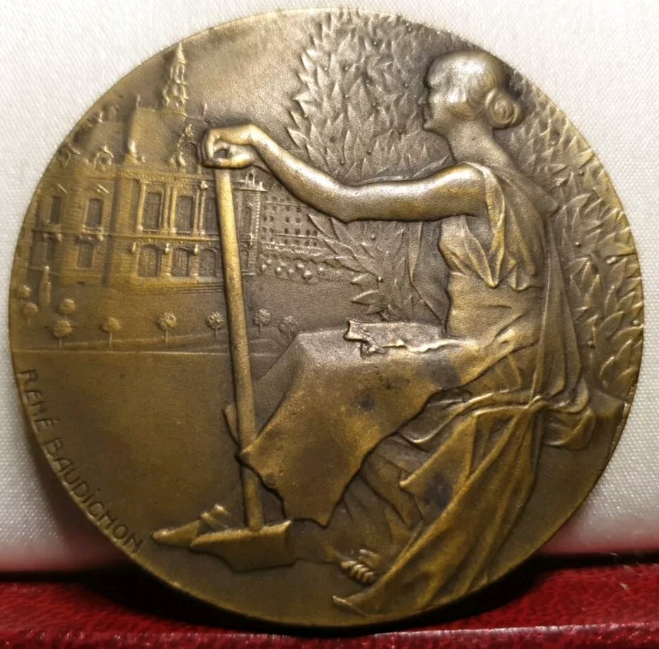 Médaille Art déco de René Baudichon, 1939 - FR