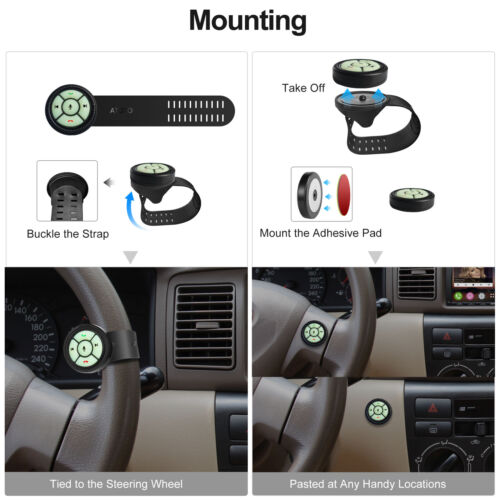 ATOTO Wireless Steering Wheel Remote Control for Universal Car Stereo - ACE44F8B - Picture 3 of 5