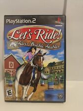 Let's Ride Silver Buckle Stables (Sony PlayStation 2, 2006) PS2 CIB