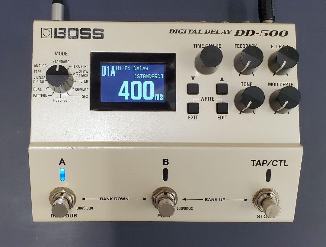 BOSS Digital Delay DD-500 ファームウェア最新 BOSS Digital Delay DD-500 ファームウェア最新