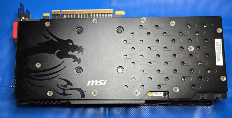 Genuine MSI AMD R9 390X GAMING 8 GB GDDR5 RAM Desktop Video Card GPU - Image 2 of 4