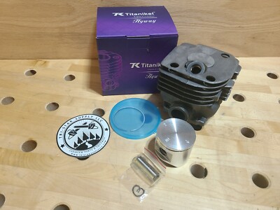 Hyway Titanikel Cylinder Kit 46mm for Stihl 028, AV, Wood Boss, Super