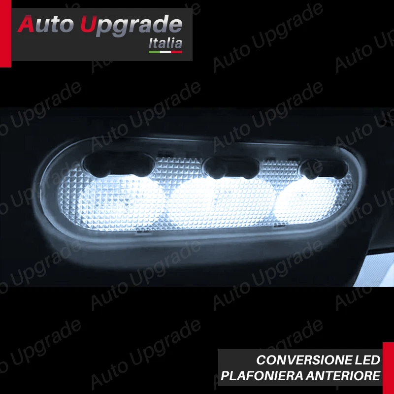 KIT FULL LED INTERNI PER SMART FORTWO 453 PLAFONIERA ANT + LUCE BAGAGLIAIO 6000K - Immagine 2 di 3