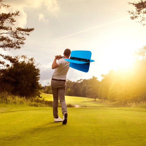 Golf Swing Trainer Golf Swing Training Aid Fan Golf Accessories Golf Fan Trainer - Imagen 4 de 15