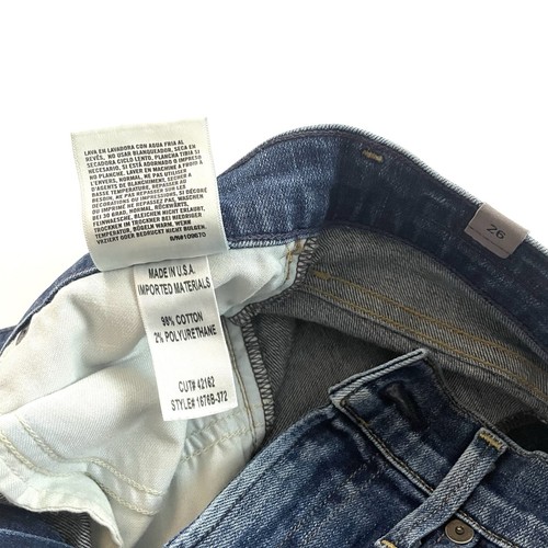Citizens Of Humanity Amari Step Hem Mid Rise Front Seam Ankle Jeans Size 26 - Bild 6 von 12