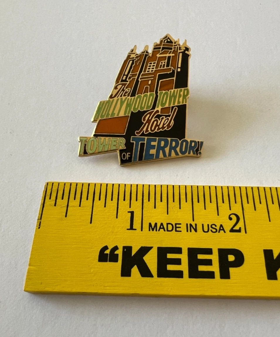 Disney Tower of Terror Pins -2000 Hollywood Tower Hotel & Twilight Zone Set of 2