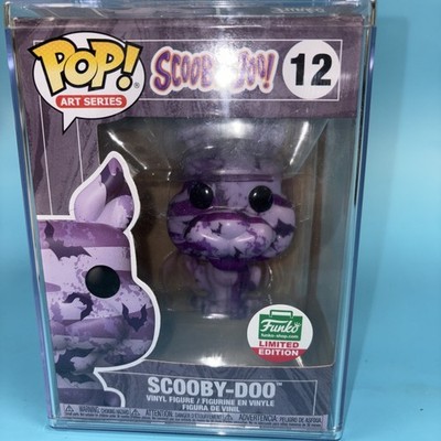 Funko POP! Art Series Scooby-Doo! Purple Bats #12 Exclusive New In Plastic Case