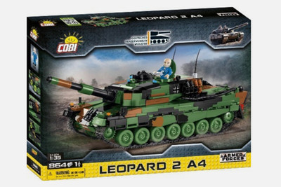 COBI  2618 ARMED FORCES ,LEOPARD 2 A4 Deutsches Panzermuseum Munster,NEU und OVP
