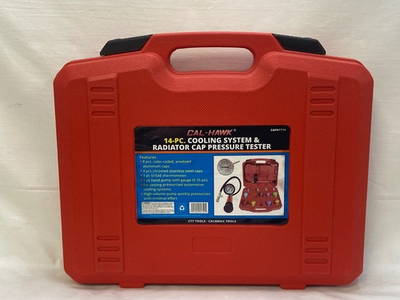 #ad Cal Hawk 14 pc. Cooling System amp; Radiator Cap Pressure Tester CAPR TDW032599 $104.99