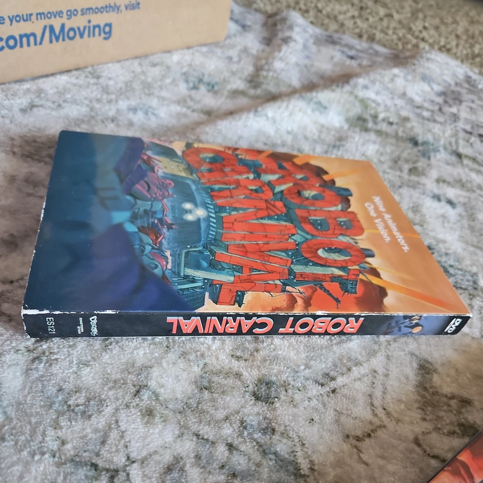 Robot Carnival DVD OOP Rare Nine Animators One Vision W/Slipcover Vintage Anime - Image 2 of 4