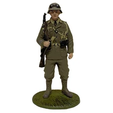 #8 Afrika Korps soldier 2.16" tin toy lead metal figure Luppa Military