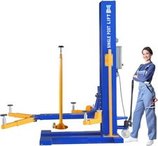 Xk M6200 Single Post Car Lift Auto Lift Manual Unlock Auto Repair 6200lb - 220v Xk M6200 Single Post Car Lift Auto Lift Manual Unlock Auto Repair 6200lb - 220v
