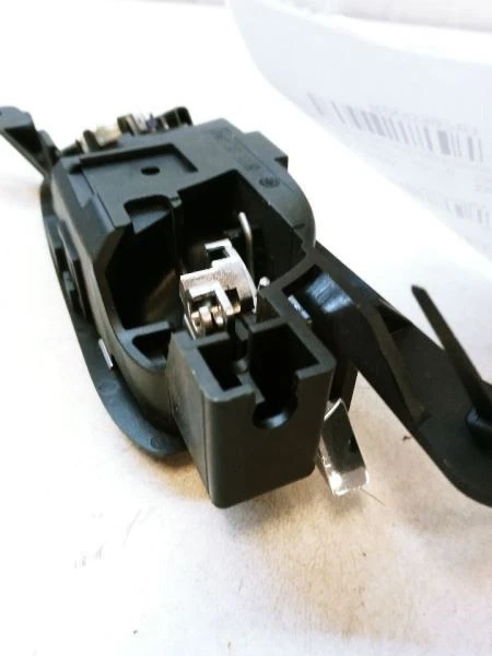 04-08 JAGUAR XJ8 XJR PASAJERO TRASERO INTERIOR MANIJA DE PUERTA OEM 2W93-22600-BK Foto 4 de 4