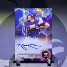 2023 Bowman's Best JACOB MELTON AUTO Astros B23-JM Refractor