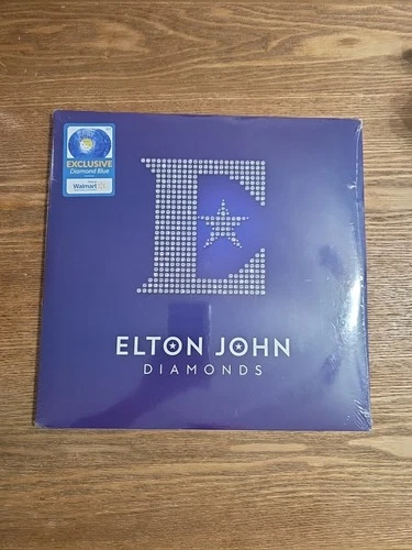 Elton John - Diamonds (Walmart Exclusive Diamond Blue Vinyl) READ DESCRIPTION
