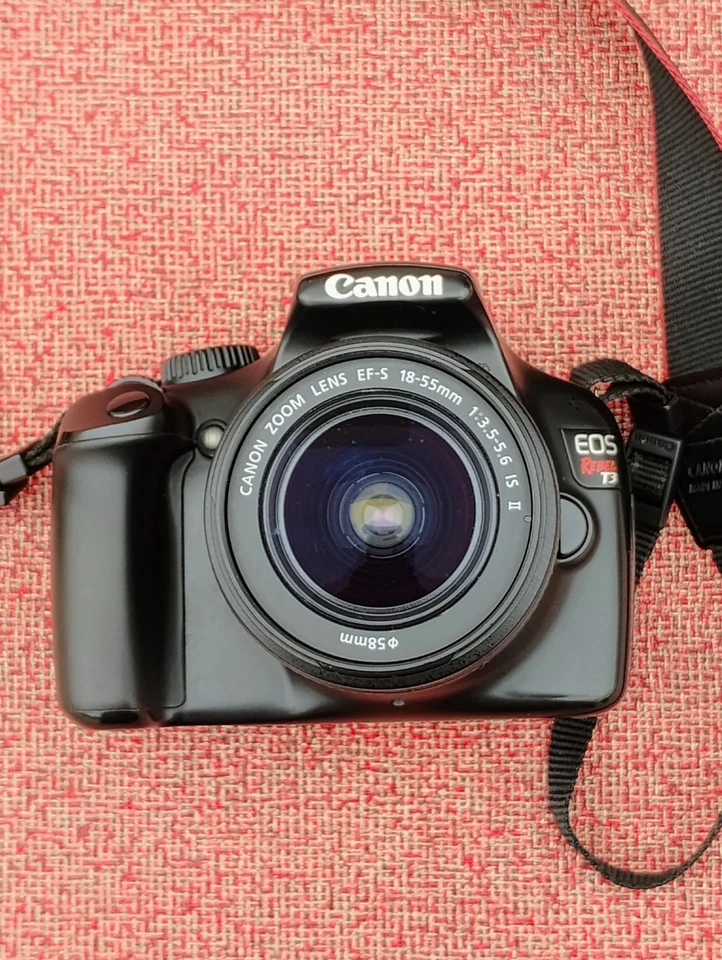 Canon EOS Rebel T3 Digital SLR Cámara Kit Probado Funciona  Foto 2 de 4