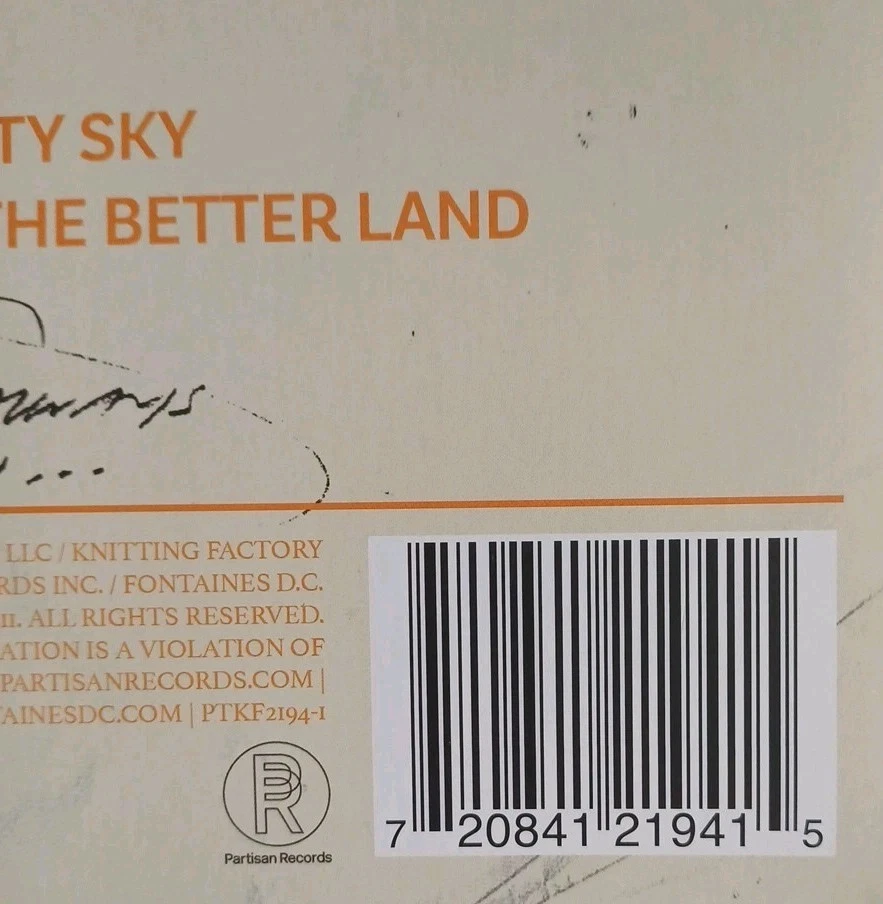 RARE LP/FONTAINES DC/Live At Kilmainham Gaol/ÉDITION 2021 RSD LTD-NM+/M PARFAIT - Photo 3/4