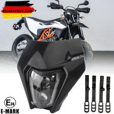 E24 LED Scheinwerfer DRL mit Fairing F&uuml;r KTM EXC XCW 250 350 450 500 SMC-R 690