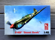 HOBBYCRAFT 1/48 WW II SCALE AMERICAN CURTIS P-40F DESERT HAWK MODEL KIT 1413 NIB