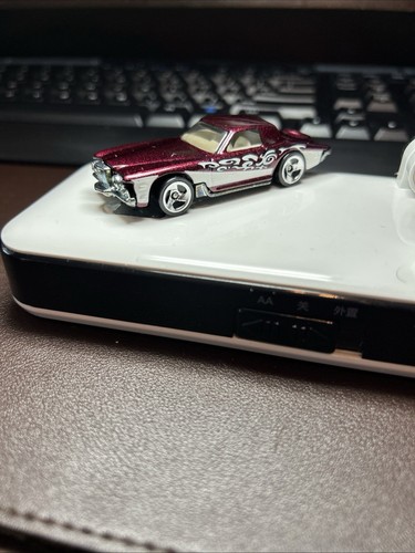 Vintage 1979 Hot Wheels Black Stutz Blackhawk Car Malaysia Metallic Burgundy - Picture 9 of 11