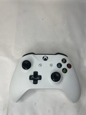Microsoft 1708 Xbox One Controller - White Tested And Working No Stick Drift