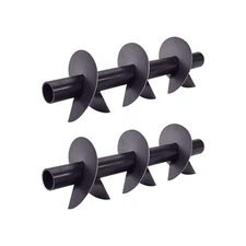 Dynatech Auger Style Muffler, 11 x 3 Inch – 2 Pack