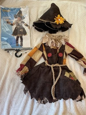 Spirit Pumpkin Patch Scarecrow Girls Costume Size 2T Halloween Adorable!