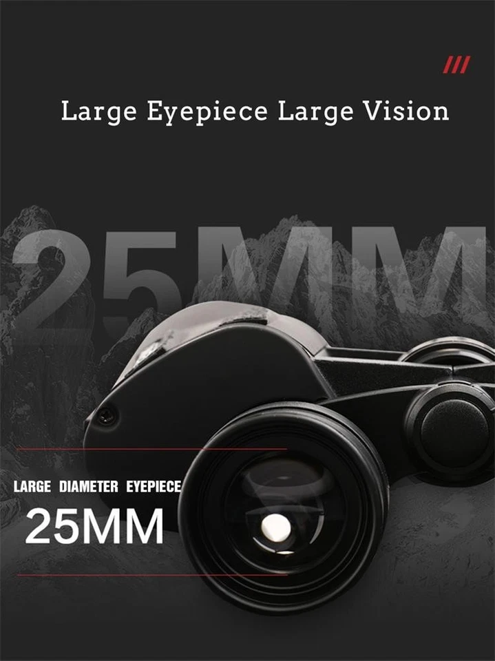 20x50 Military Surplus Binoculars Zoom Telescope Long Range Outdoor Waterproof - Image 2 of 4