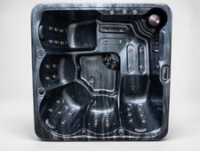 SALE - IN STOCK Twilight Grey Hot Tub New 5 Seat 13/32amp Lights & Bluetooth