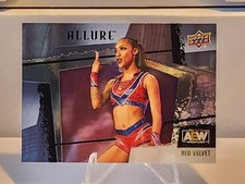 2022 Upper Deck Allure AEW - Horizontal Red Velvet #111 Table